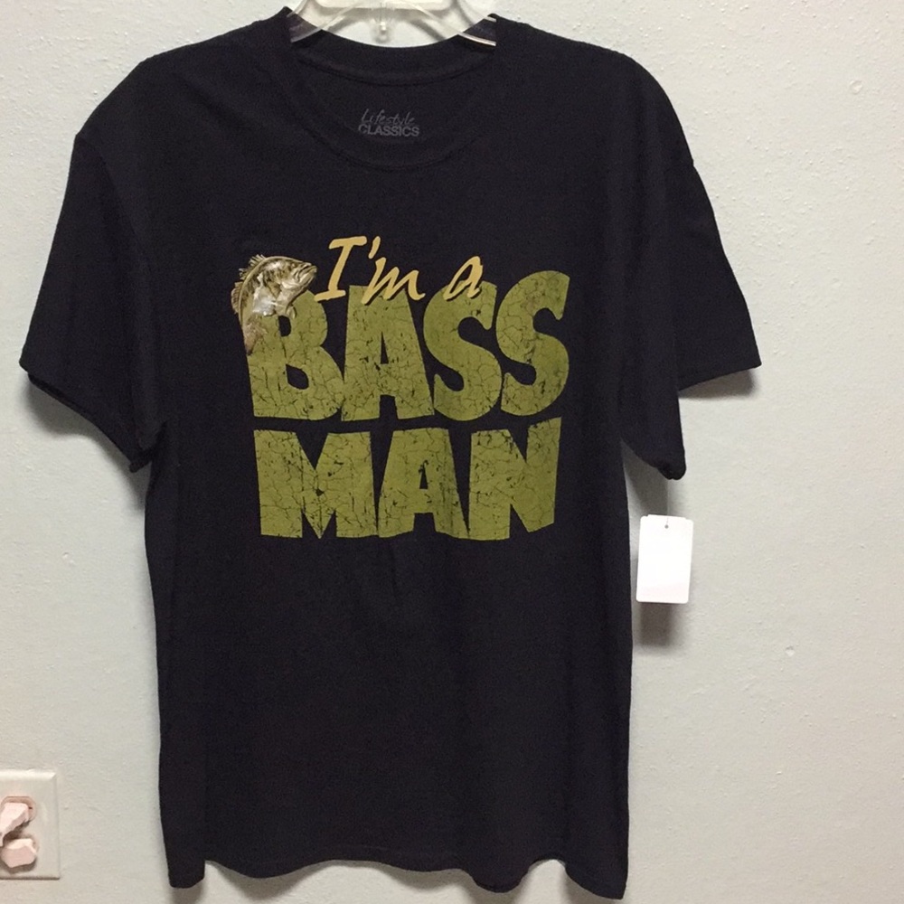 BASS MAN GRAPHIC TEE